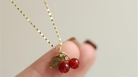 Cherry Necklace