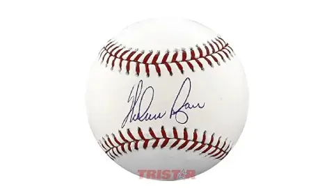 Nolan Ryan Signed Autographed Major League Baseball TRISTAR COA